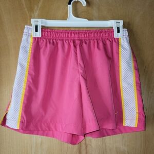 Nike athletic shorts pink women's small